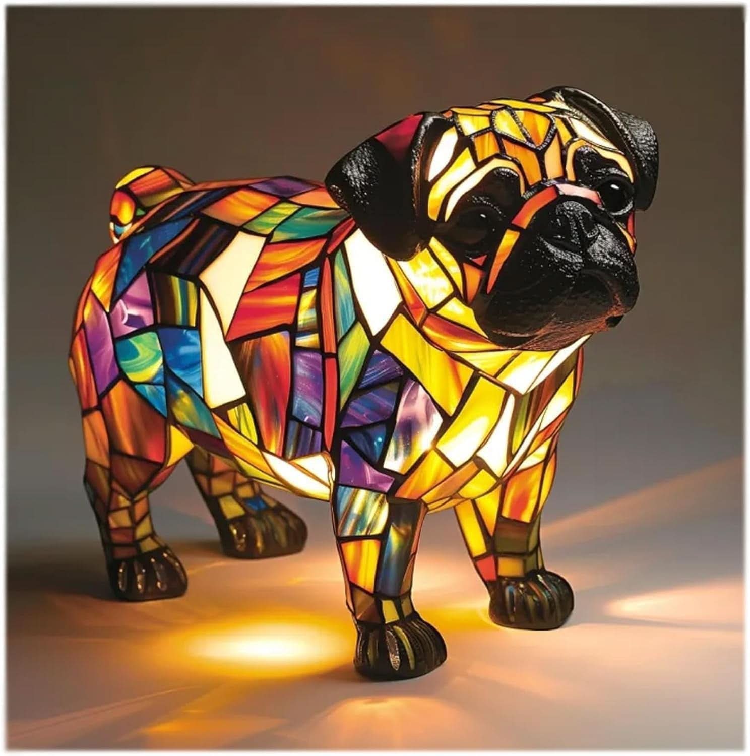 Nattlys LED nattlampe, hund, lavt strømforbruk, barnevennlig