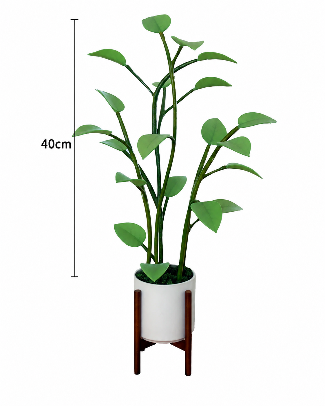 Energieffektiv LED planteformet lampe. Moderne design og fargerikt lys for en opplyst hjemmedekor.