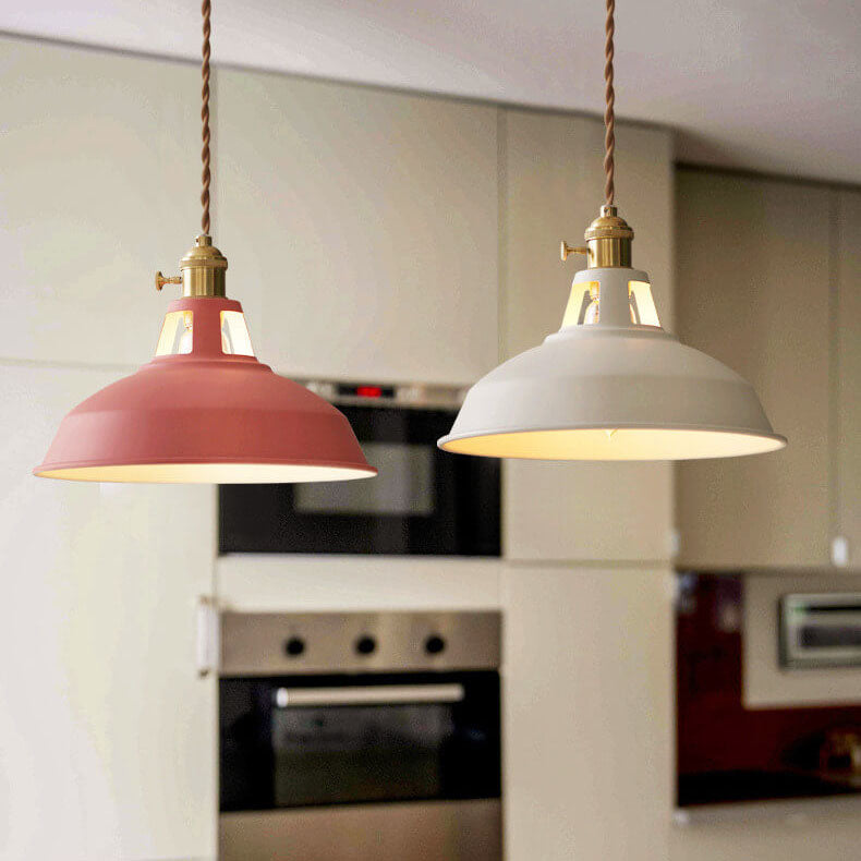 "Luksuriøs nordisk pendellampe i blå med industrielt design og minimalistisk stil, justerbar lengde for moderne hjem."