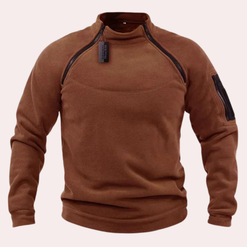 Komfortabel herresweater med god stretch, ideell for fritid og hverdagsaktiviteter. Sesongløs.