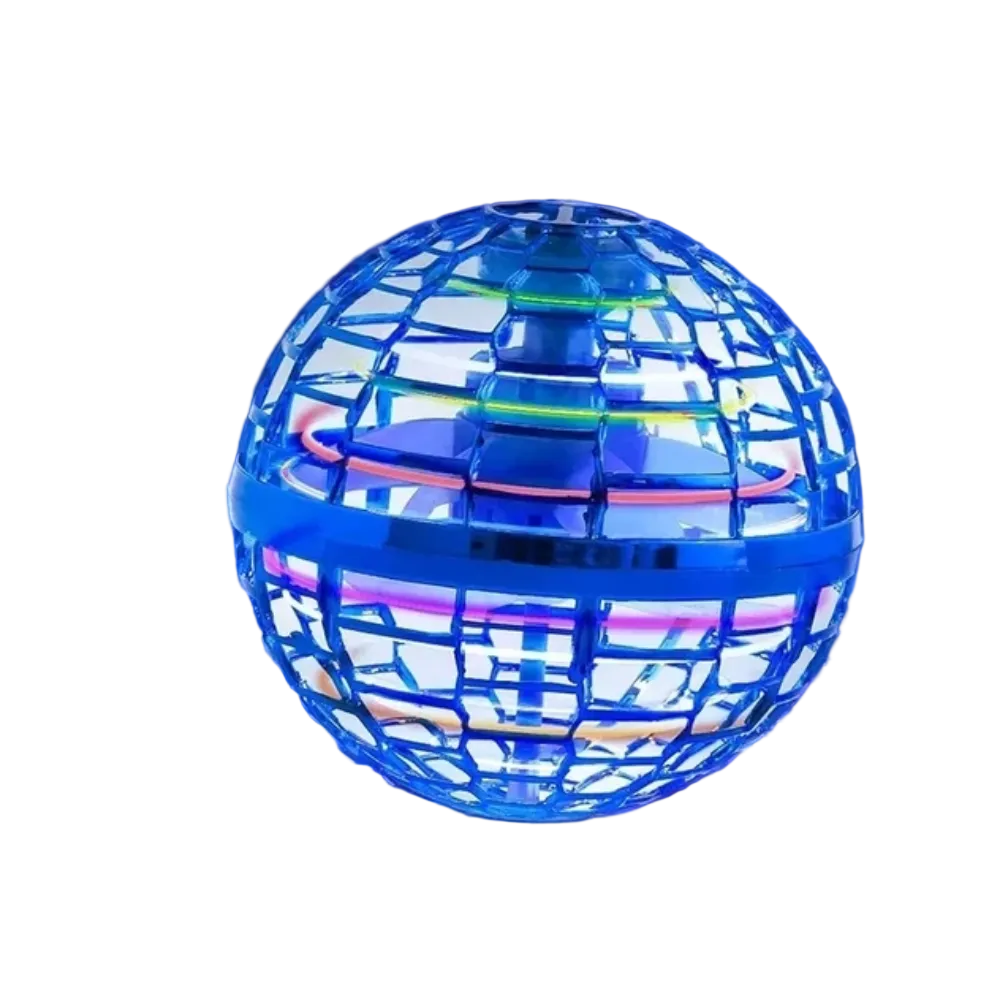Magisk flyvende boomerangball med fargerike LED-lys, perfekt for lek ute og inne