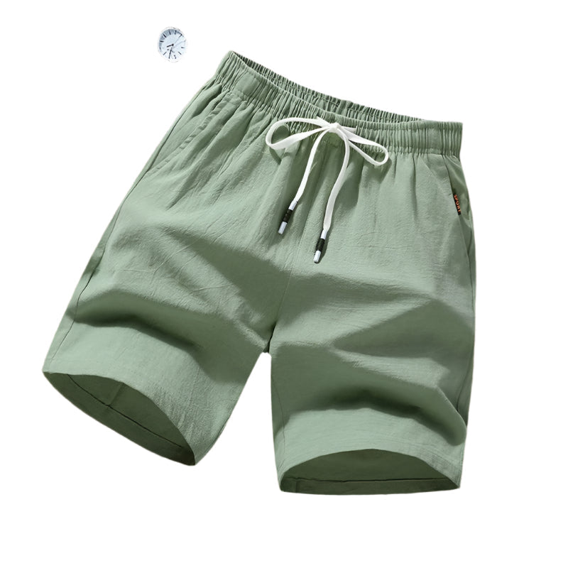 Menns avslappede sommershorts, ideelle for ferie og fritid. Pustende og komfortable for varme dager.