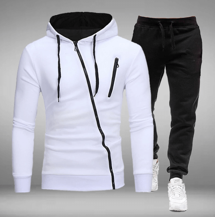 Allsidig menns sporty jakke, egnet for både trening og casual stil. Hettejakke for ekstra varme og komfort.