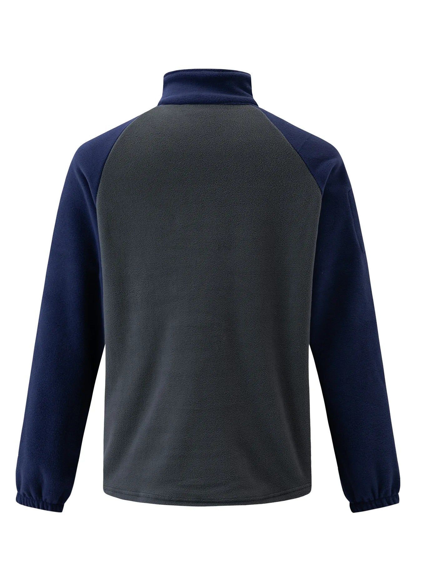 Casual herregenser i fleece. Varm genser med halv glidelås og smart ermelomme for hverdagsbruk eller fritid.