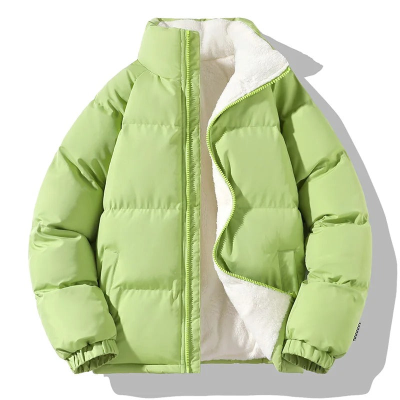 Komfortabel herre fleecejakke i myk fleece for vinterbruk. Varm og allsidig ytterjakke.