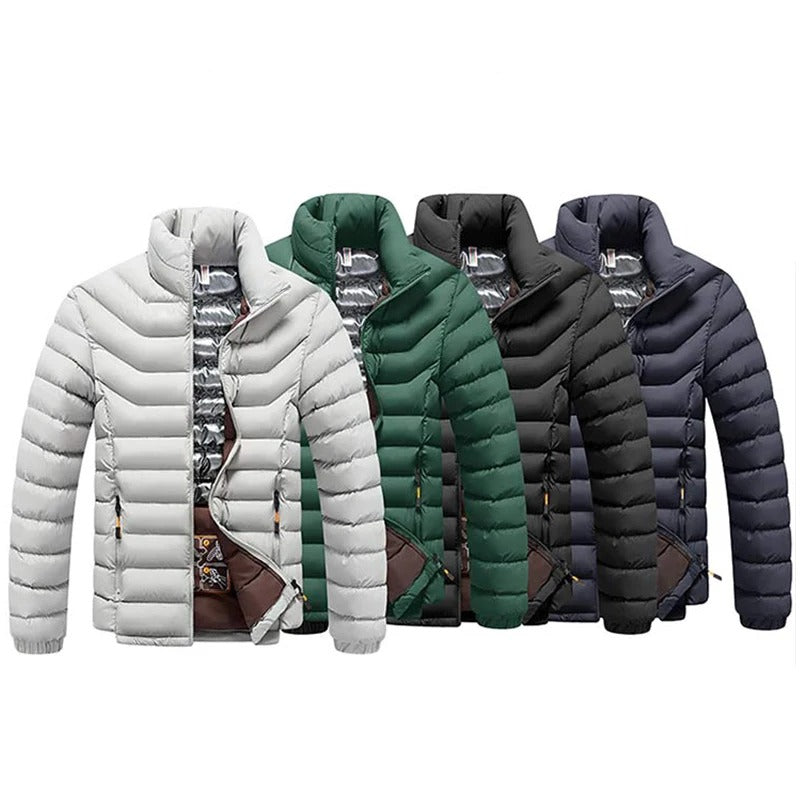 Trendy menns vinterparka, komfortabel og varm fritidsjakke, et must for kaldt vær og vinterens yttertøy.