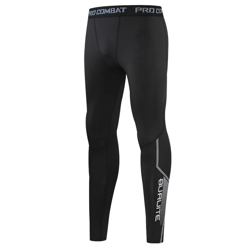 Menns varme treningsleggings for vinter. Fukttransporterende baselayer perfekt for løping og sport.