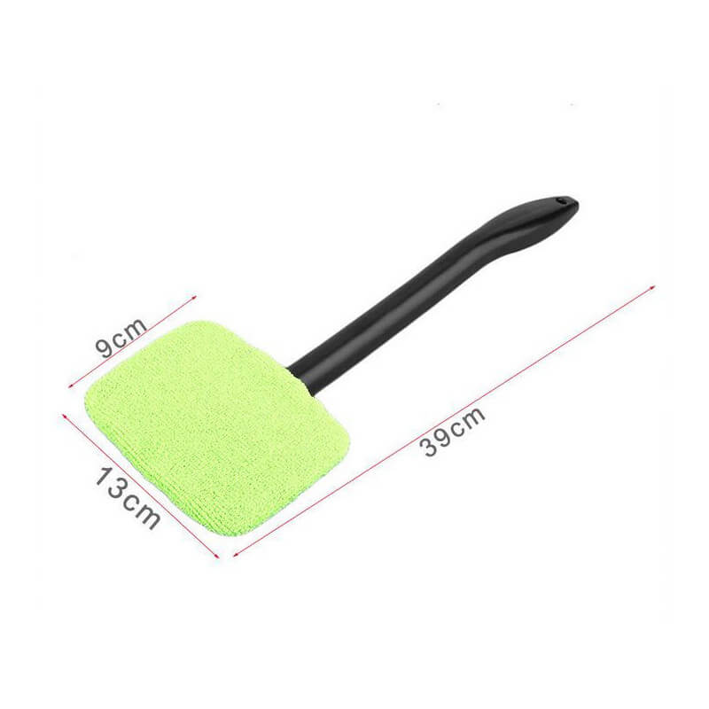 Smart mikrofiber vindusvasker for stripefri glassrengjøring av bilvinduer og hjemmevinduer.