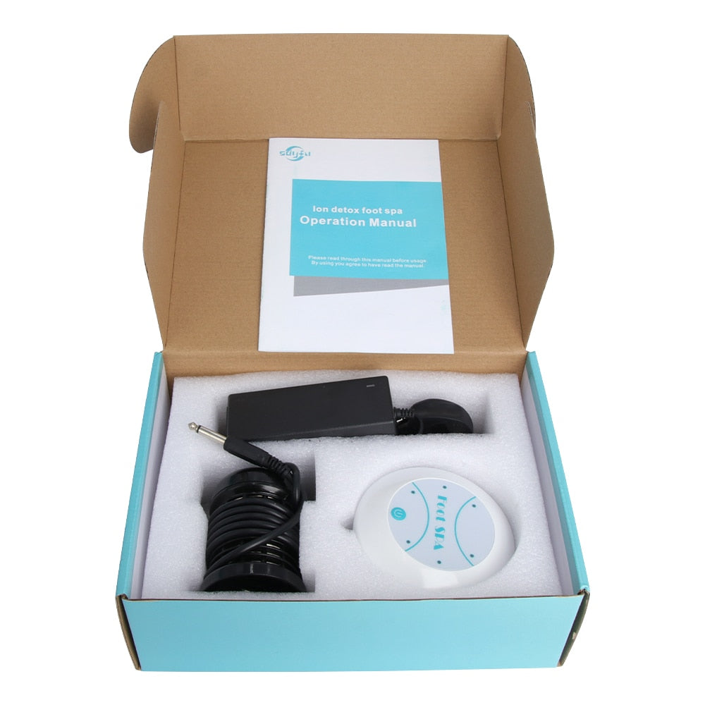 Enkel, kompakt Mini Detox Fot Spa Maskin. Perfekt for hjemmespa og daglig avgiftning.