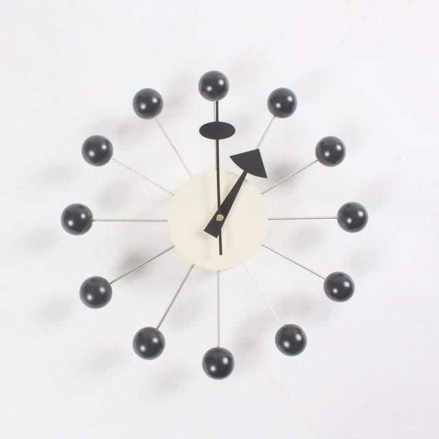 Stor minimalistisk 3D veggklokke i silikon, skaper et moderne fokuspunkt i ethvert rom.