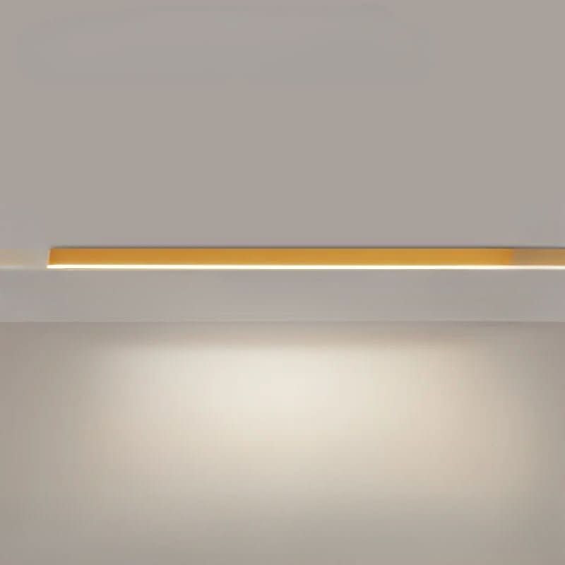 Smart LED taklampe med dimmefunksjon. Minimalistisk design for moderne innendørs bruk. Fjernkontroll.