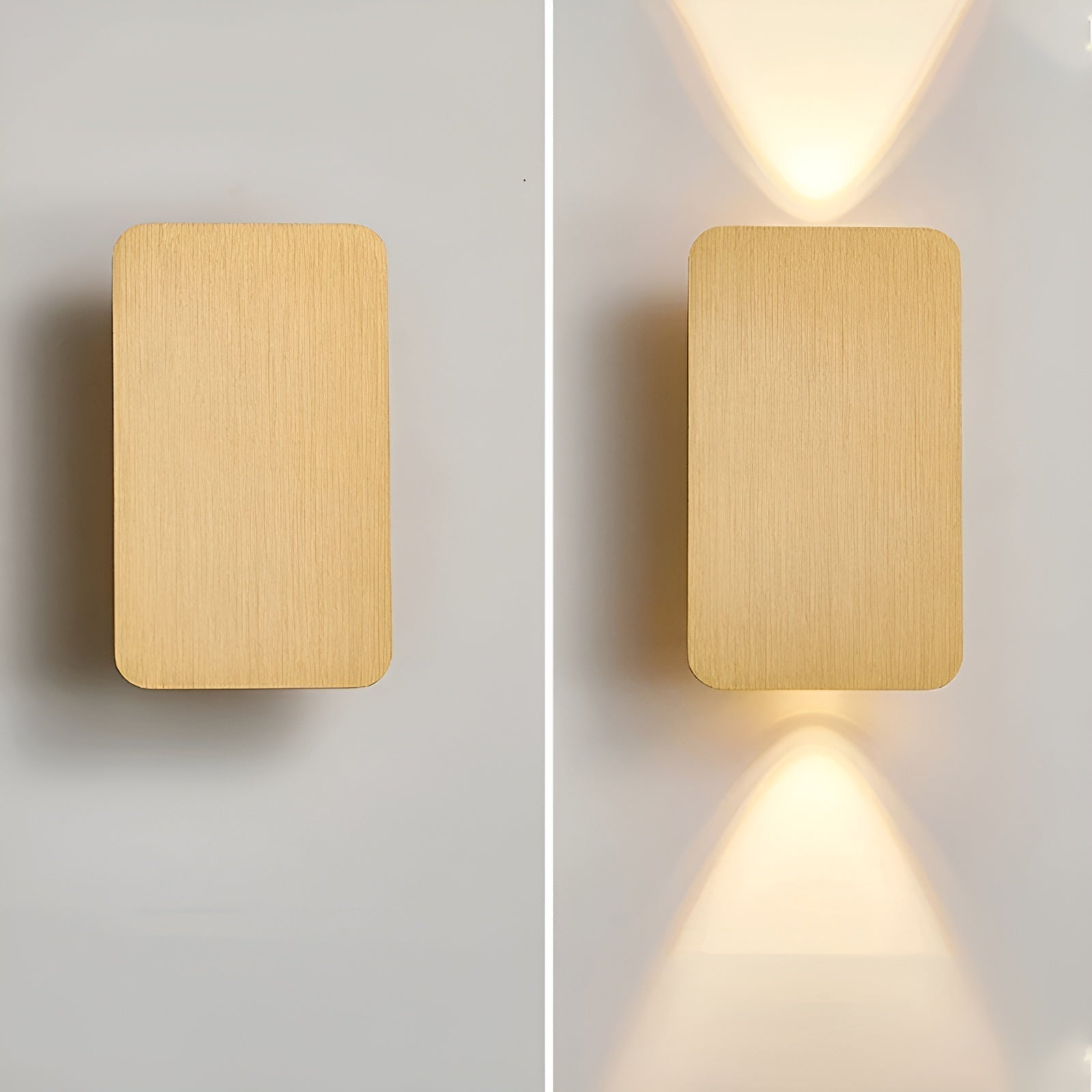 Slank LED vegglampe; et energieffektivt valg for moderne hjemmebelysning som forbedrer rommets atmosfære.