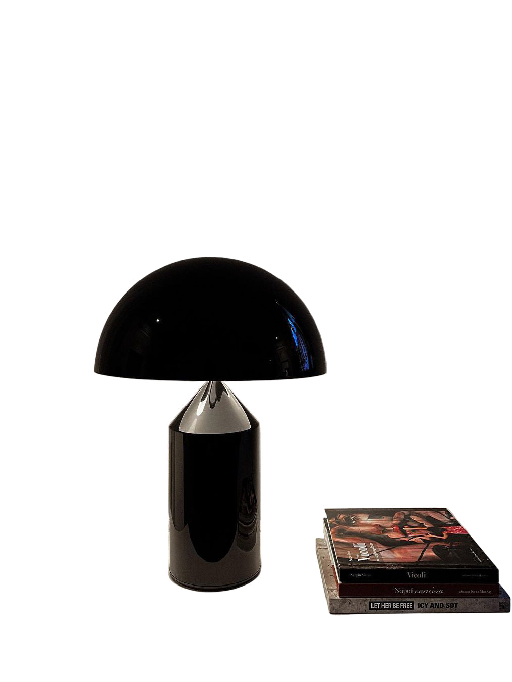 Moderne bordlampe med unikt geometrisk design for stilrent interiør. Perfekt som designlampe.