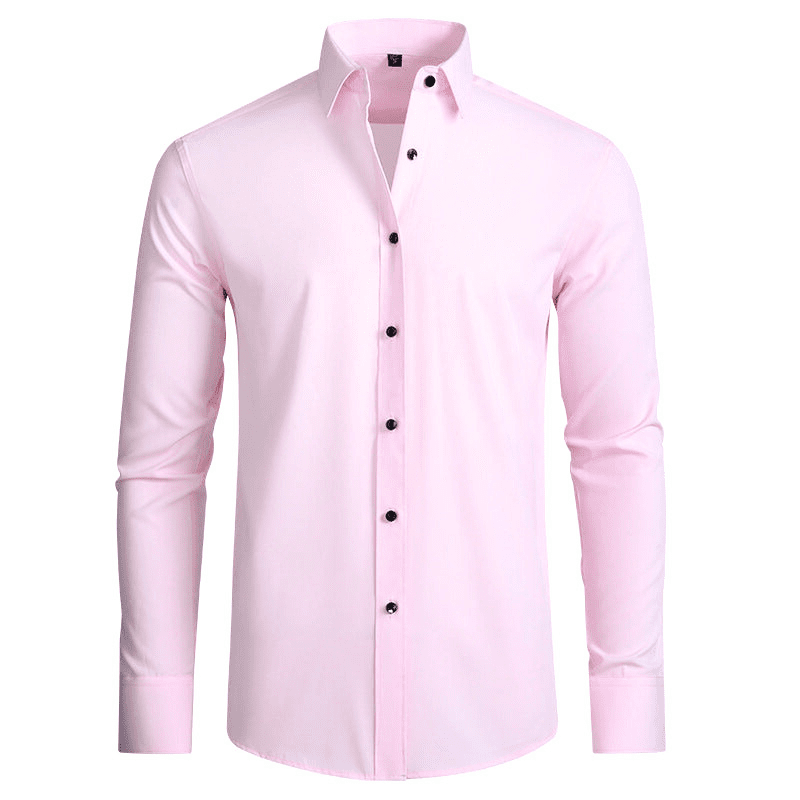 Komfortabel casual herreskjorte i moderne stretch, perfekt for fritid og hverdagsbruk. Krøllfri stil.