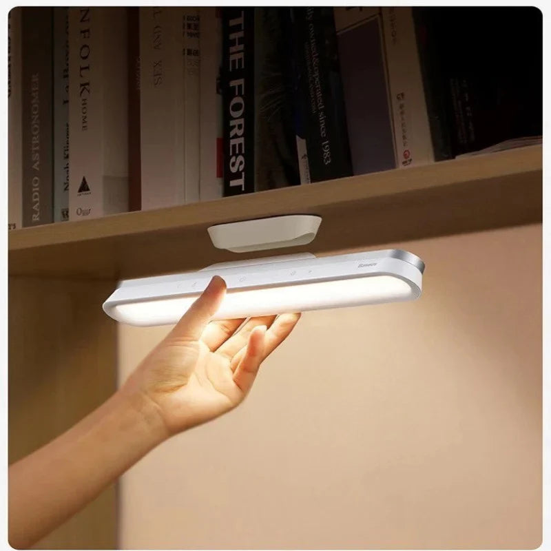 Allsidig oppladbar LED bordlampe. Berøringssensor, justerbar lysstyrke, perfekt for lesing & stemningslys.