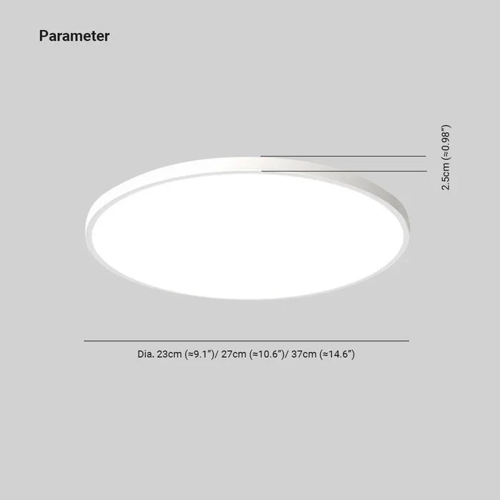 Høykvalitets LED-taklampe, rund og moderne. Ideell for spisestue, stue eller soverom. Energieffektiv løsning.