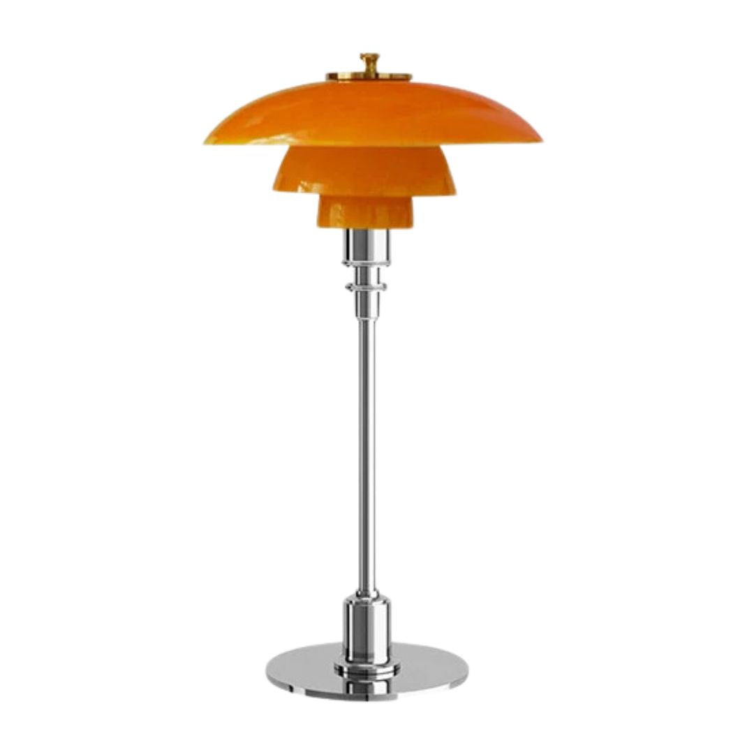 Minimalistisk bordlampe, perfekt for stue eller soverom. Moderne skandinavisk stil, gir behagelig LED lys.