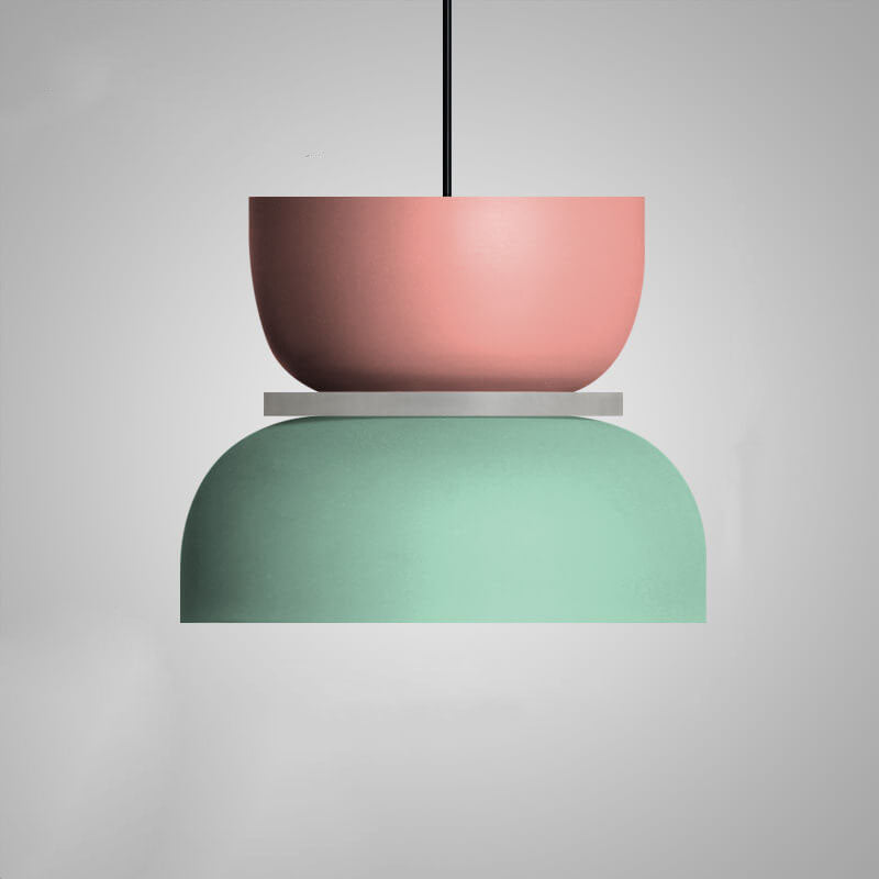 Minimalistisk skandinavisk pendellampe, moderne LED-belysning og stilren taklampe for interiøret.