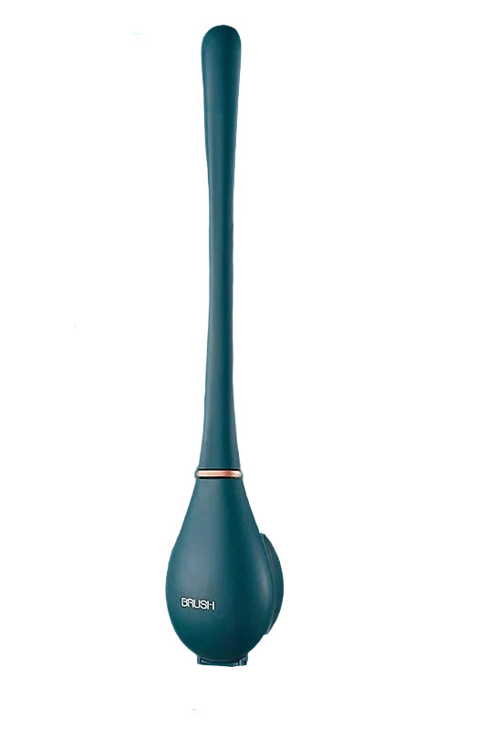 Moderne veggmontert toalettbørste i elegant design, perfekt for et hygienisk baderom.