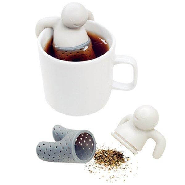 Mr. Te-infuser: En smart og dekorativ tesil i silikon til alle teelskere og tekos.