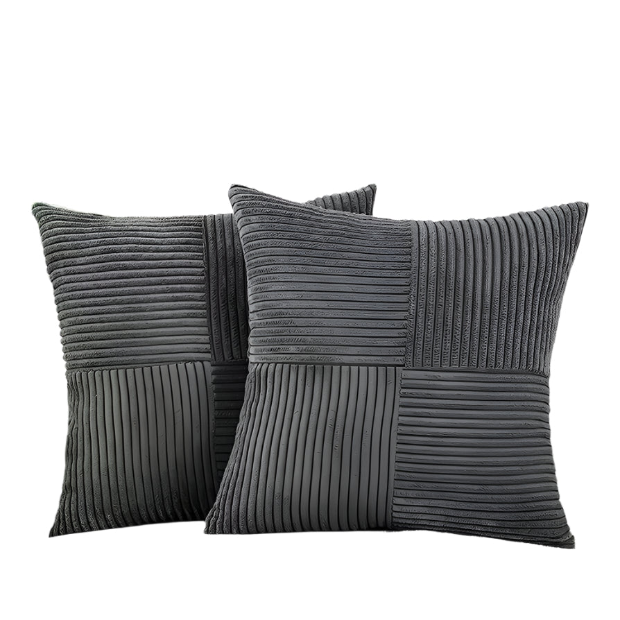 Myk corduroy kastepute til sofa, seng. Perfekt dekorpute for stue og soverom.