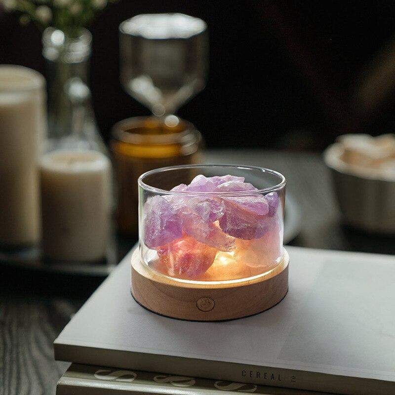 Elegant naturstein diffuser for aromaterapi. Sprer essensielle oljer stille i hjemmet.