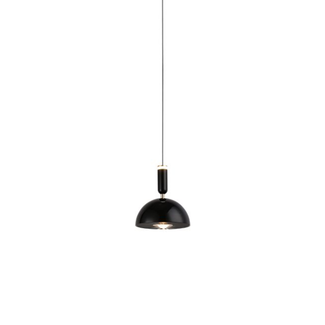 "Nordisk Macaron LED pendellampe i moderne design, minimalistisk stil, tilgjengelig i flere farger, ideell for stuen."