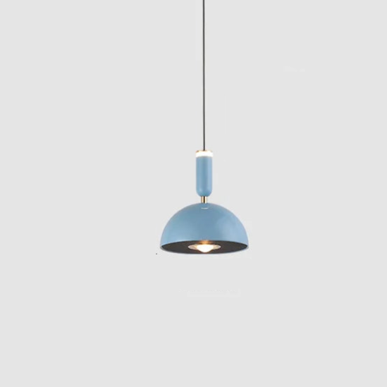 "Nordisk Macaron LED pendellampe i moderne design, minimalistisk stil, tilgjengelig i flere farger, ideell for stuen."