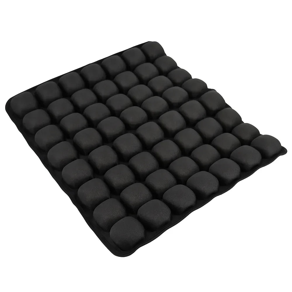 Ergonomisk sittepute for bedre holdning. Justerbar oppblåsbar pute for kontorstolen.