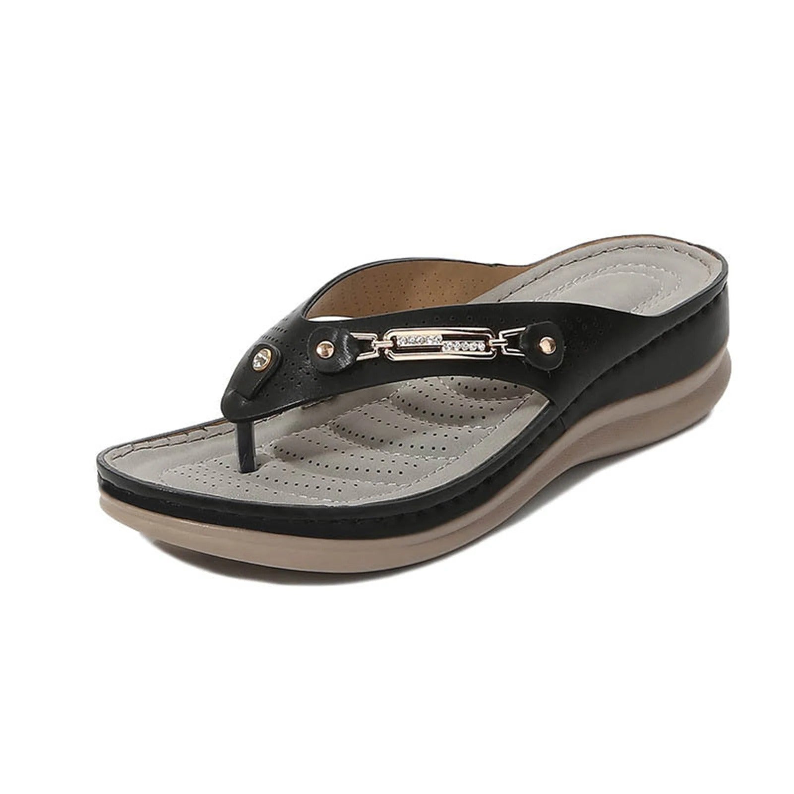 Ortopediske flipflopsandaler for kvinner. Maksimal komfort, perfekt for sommeren.