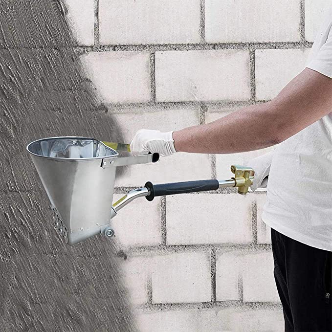 Sementpistol for mørtel, byggeverktøy for rask og jevn påføring på vegg og takoverflater