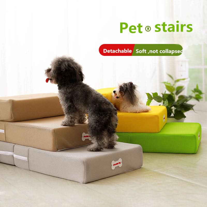 Trygg og robust hundetrapp til sofa. Komfortabel design for alle kjæledyr.