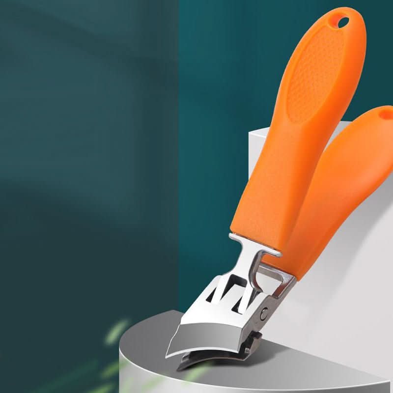 Presisjons-negleklipper i hygienisk rustfritt stål, ideell for alle tånegler og fingernegler, inkludert tykke.