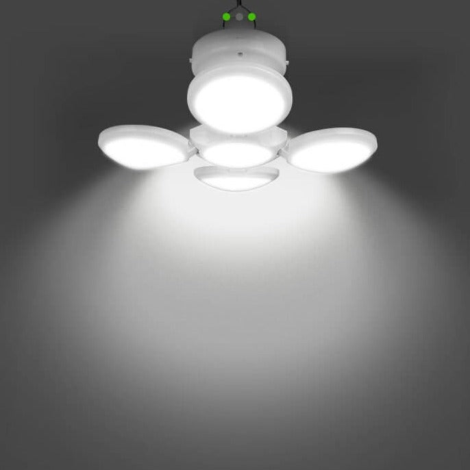 Solcelle LED-nødlys, sammenleggbart og bærbart. Perfekt for camping og utendørs bruk med solenergi.