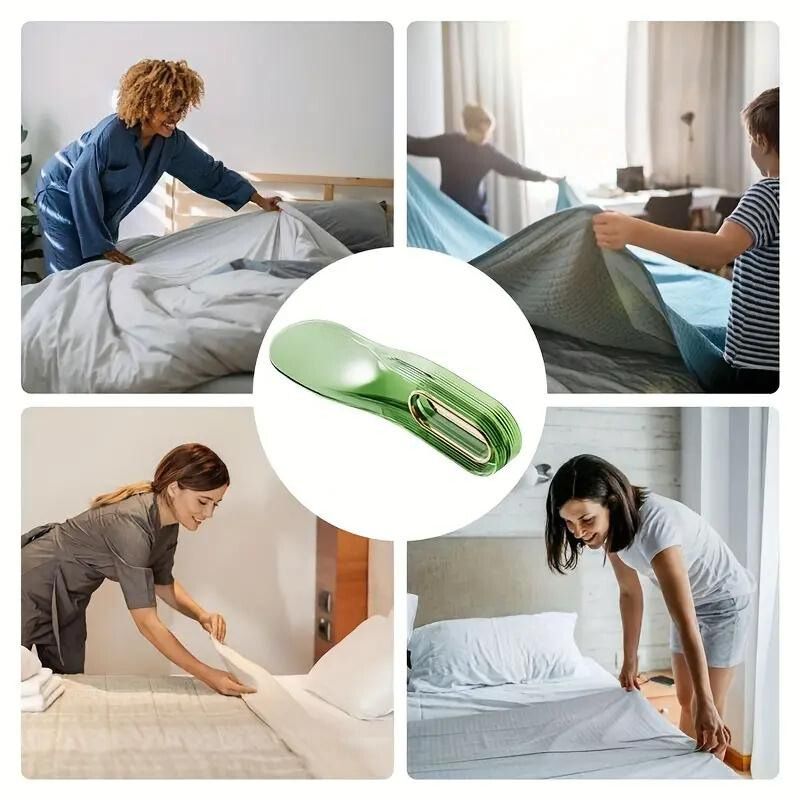 Ergonomisk sengetøybytte hjelpemiddel, forenkler sengeoppredning og reduserer belastning på soverommet.