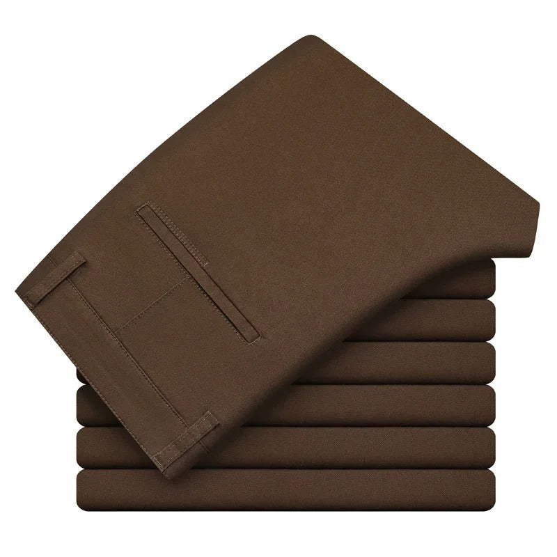Moderne slim fit bukser for menn. Ideell for business casual og fritid, med optimal komfort.