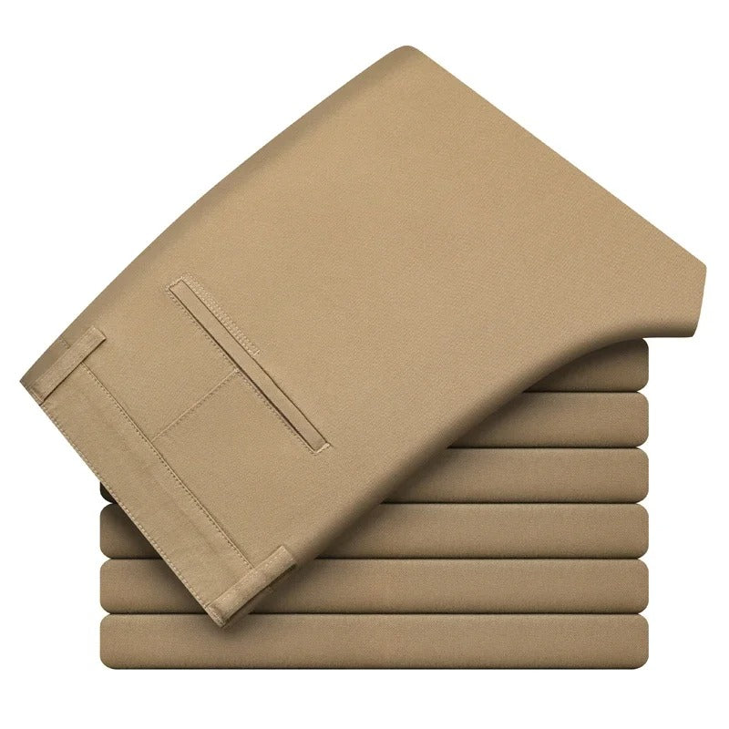 Komfortable herrebukser med elastisk midje og slim fit, perfekt for allsidig bruk.