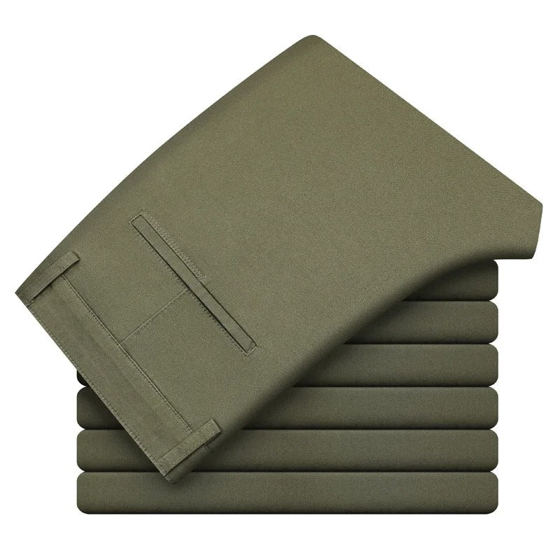 Allsidige slim fit bukser for menn, egnet for kontor, reiser og avslappede anledninger.