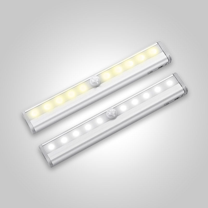 Trådløs bevegelsessensor lampe. Praktisk og energieffektiv belysning for skap eller gang.