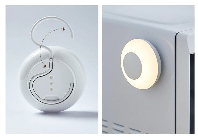 Stilig LED-bordlampe med trådløs mobillading, skånsom øyepleie og moderne look.