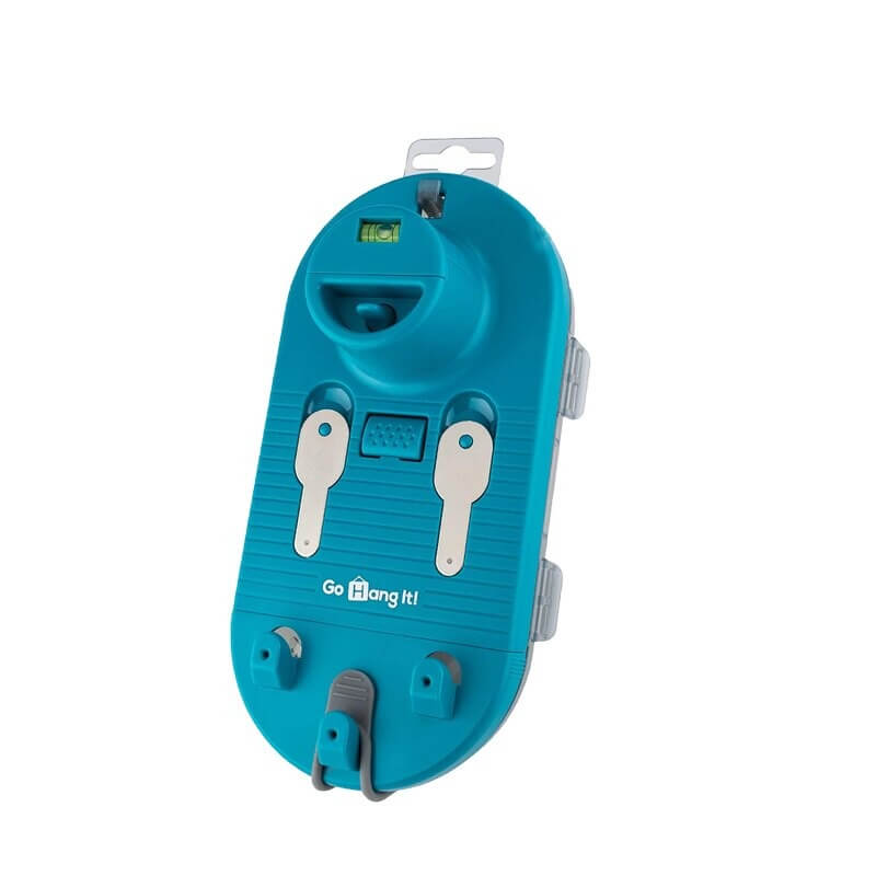 Enkelt verktøy for oppheng av bilder og rammer. Perfekt for DIY og oppussing, sikrer rette resultater hver gang.