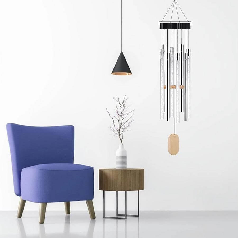 Elegant designede musikalske vindklokker, perfekt for enhver utendørsinnredning