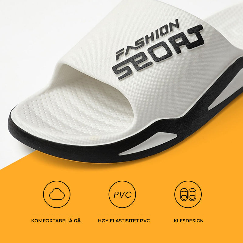 "Sports sandaler for menn med unikt design, pustende materiale, slitesterk såle. Perfekt til innendørs og utendørs bruk."