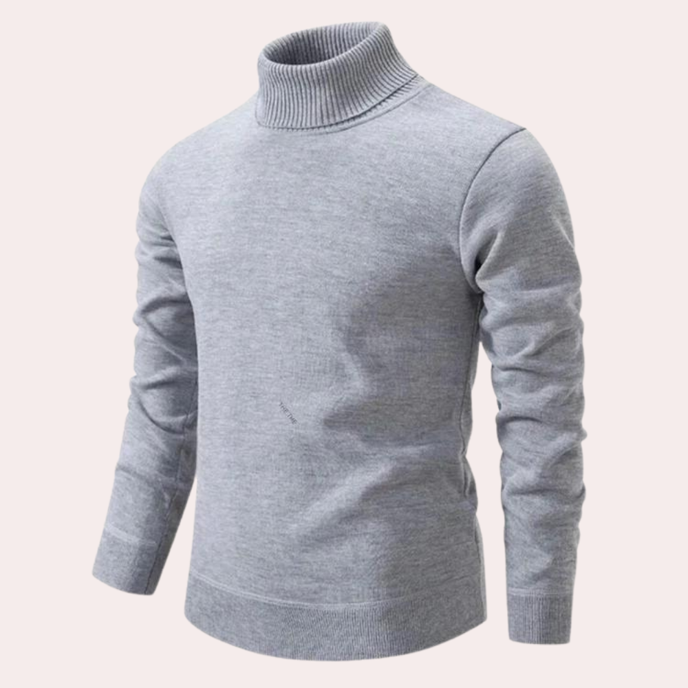 Moderne herresweater for menn, ideell som vårgenser, høst- eller vintermote. Behagelig og allsidig stil.