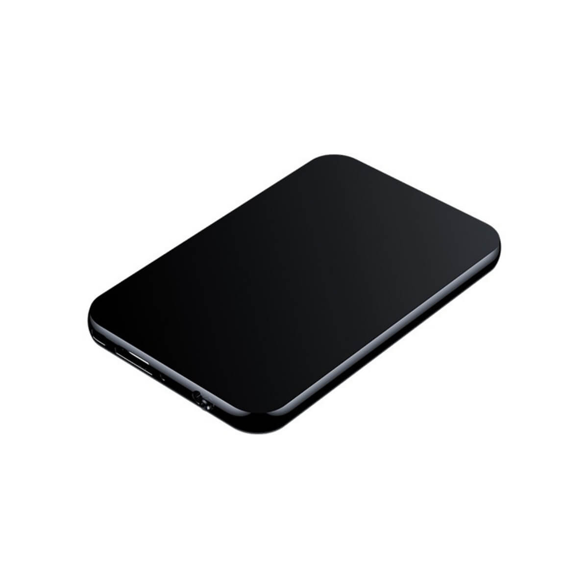 Svart bærbar mini stemmeopptaker 64GB, kompakt design for diskret lydopptak, med støyreduksjon.
