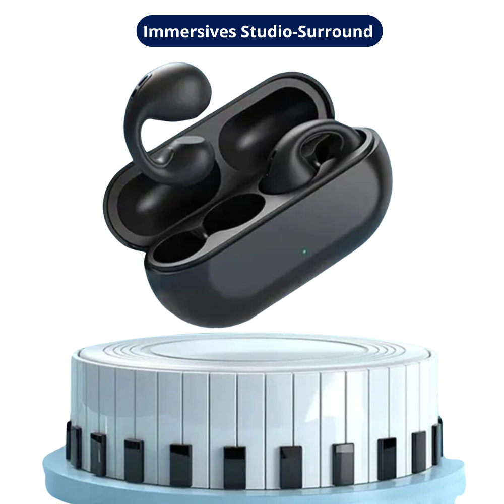 Bluetooth-ørepropper i moderne hvit farge, ideelle for trening med fantastisk lyd