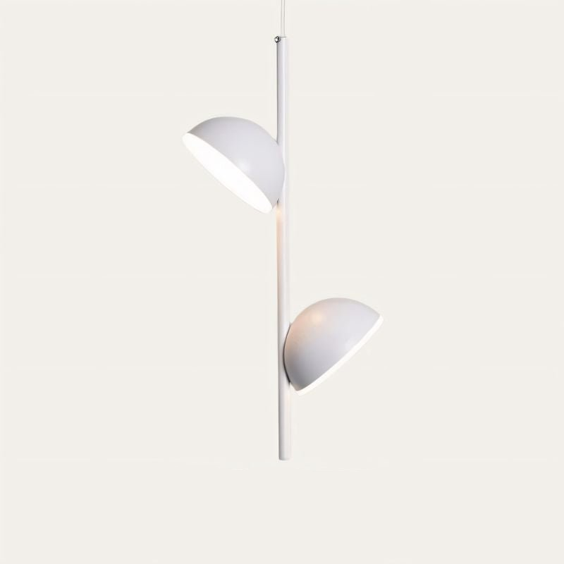"Tiraha pendellampe, moderne lineær design, justerbar belysning, aluminium og akryl, elegant for stueinteriør."