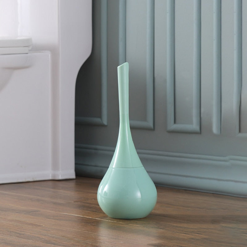 Toalettbørste sett i minimalistisk design, ideelt baderomstilbehør for moderne hjem