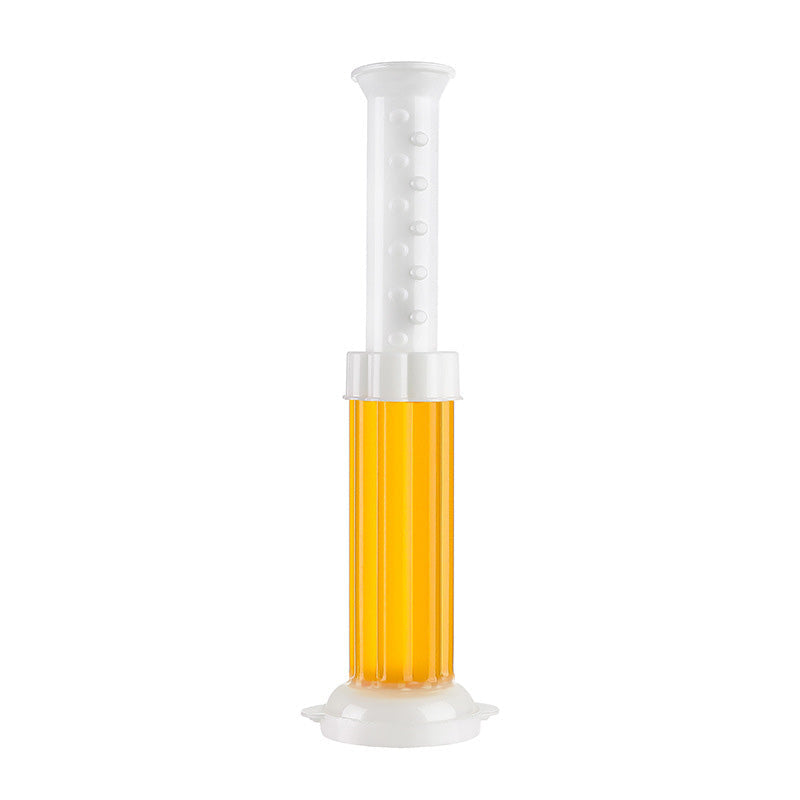Toalettrensgel for friskhet; blå gel med selvklebende egenskap. Holder badeværelset hygienisk og friskt i opptil 8 uker.