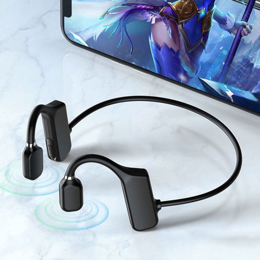 Bluetooth beinledning hodetelefoner, komfortable for aktiv livsstil og musikk